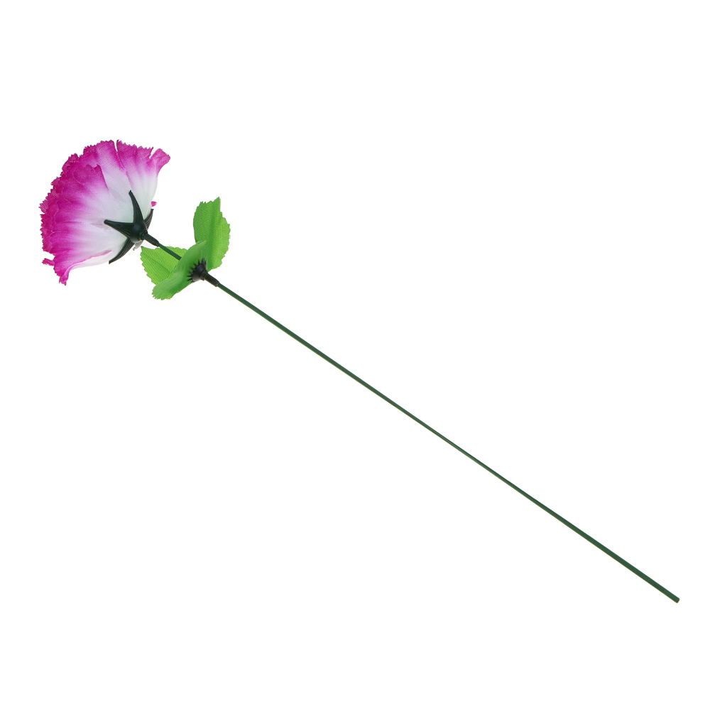 LADECOR Цветок искусственный гвоздика, 35-40 см, пластик, 6 цветов - #3