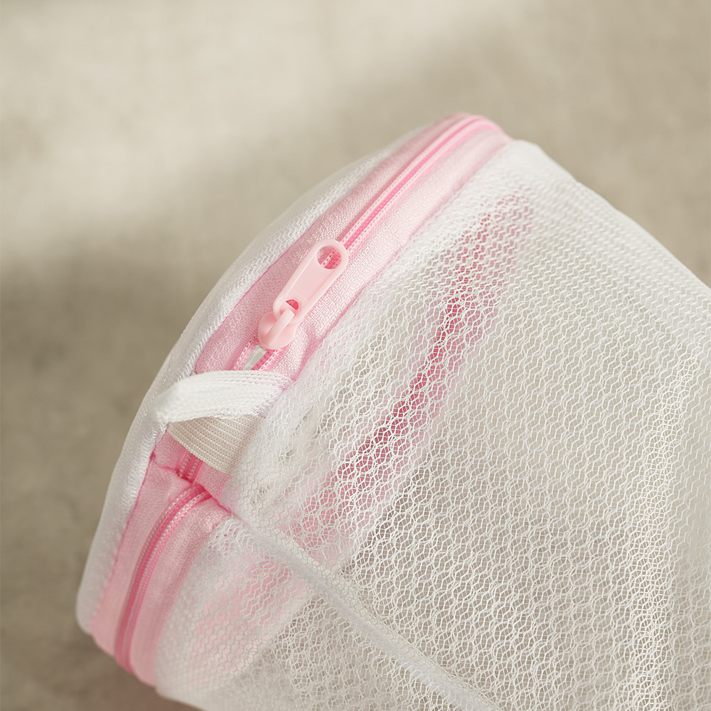 Мешок для стирки белья тм VETTA, цилиндр, на замке, пластик, полиэстер, d15х16h см - #9