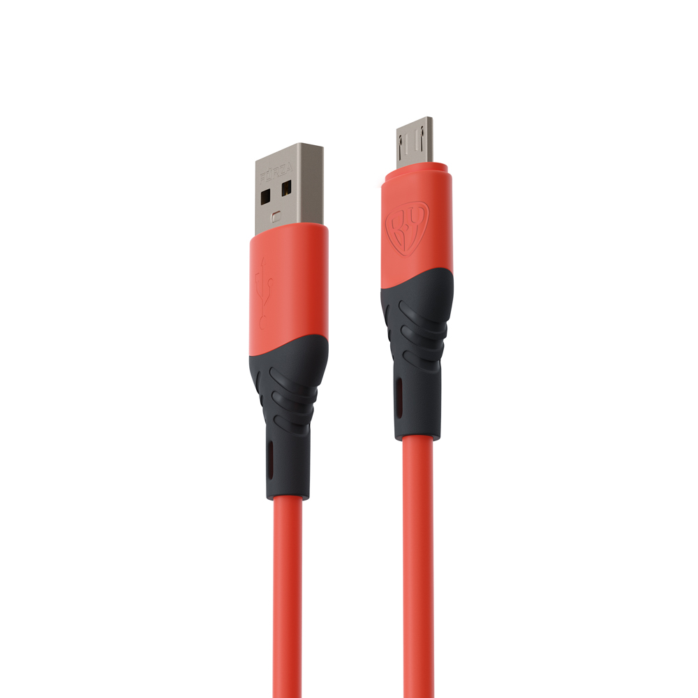 BY Кабель для зарядки Карнавал Micro USB, 1м, 2,4А, красный - #3