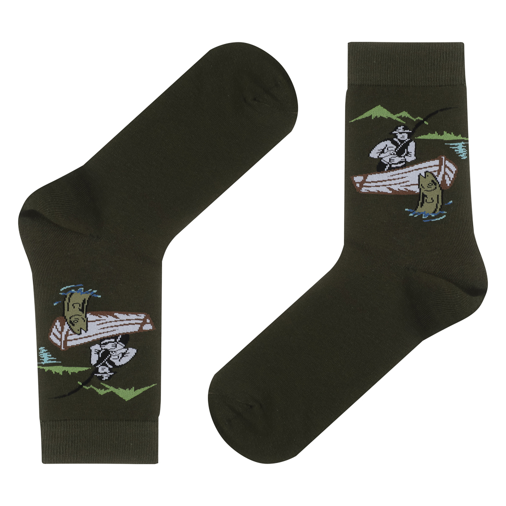 Носки мужские тм TURKAN, р.41-47, разноцветные, #BT9514-1 - #3