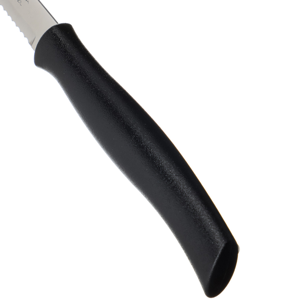 Нож для мяса с черной ручкой Tramontina Athus, 127 мм  - #4