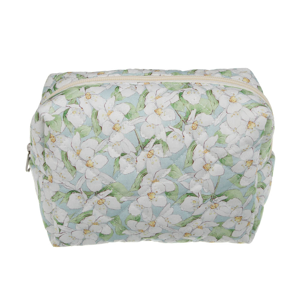 Косметичка "Цветочки" тм ЮL, 17х11х10 см, полиэстер, 3 дизайна - #3