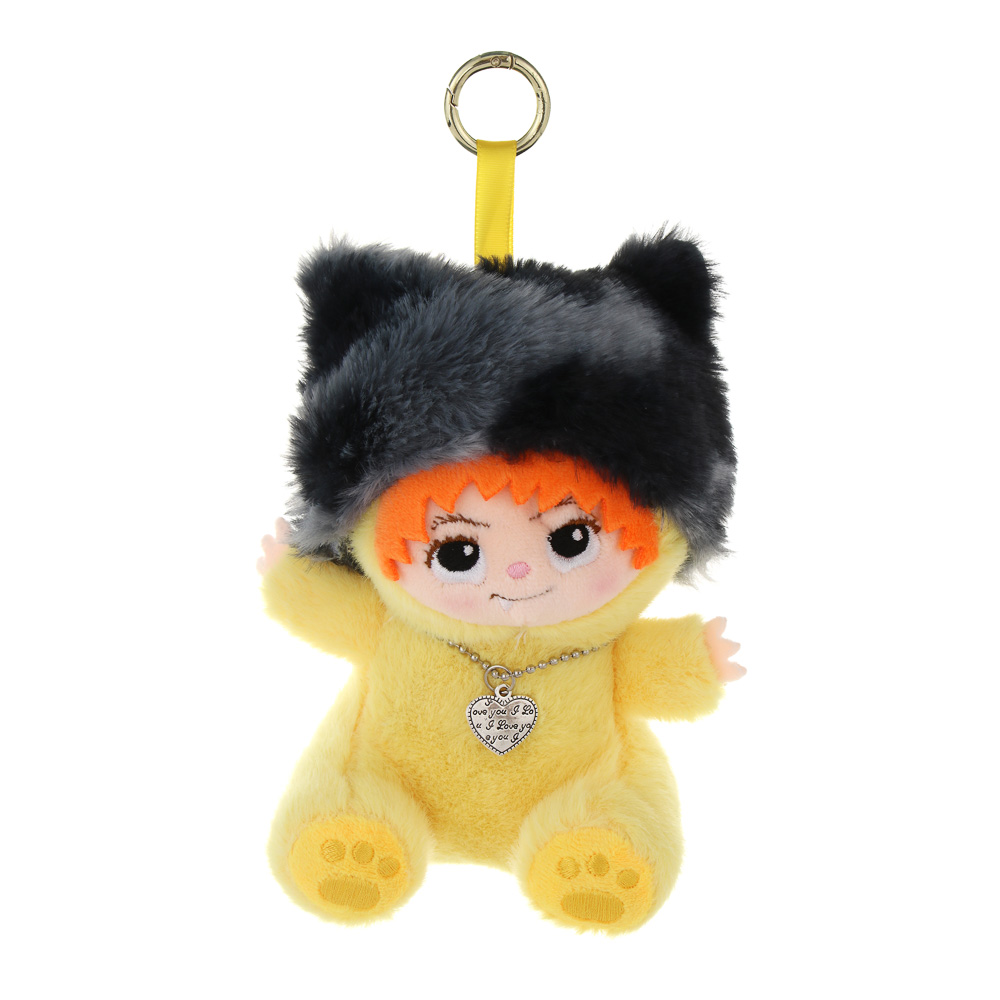 ИГРОЛЕНД Игрушка мягкая "Чудашка" с подвесом, 15 см, полиэстер, металл, микс видов - #2