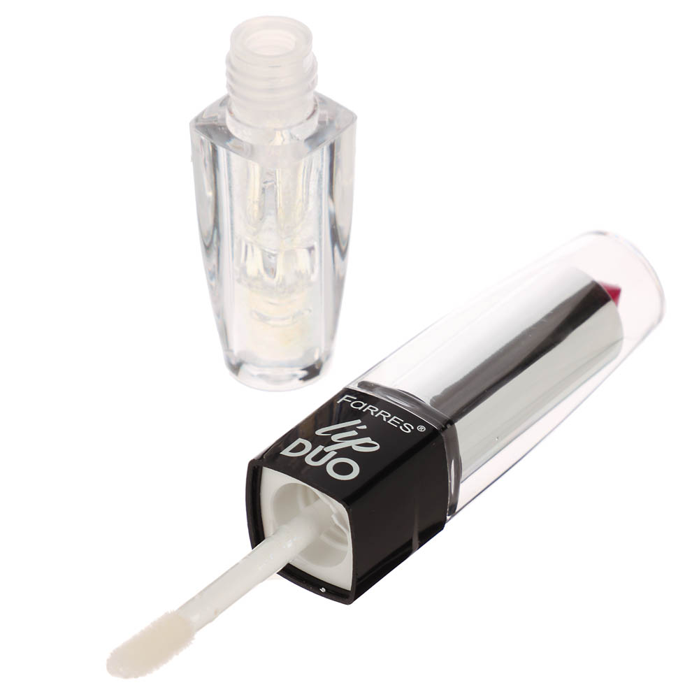 Блеск увлажняющий + помада для губ 2 в 1, тм Farres 4 г - #28