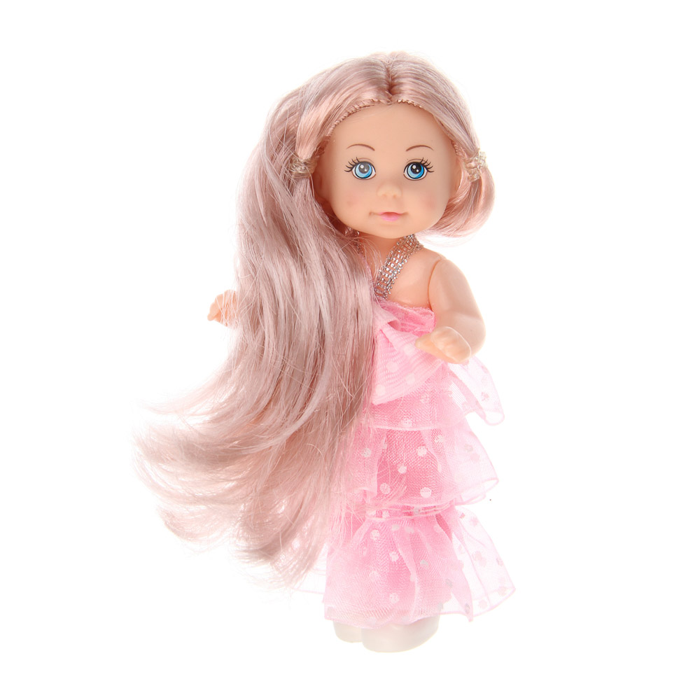 ИГРОЛЕНД Кукла 11,5 см с шариком, 8х4,5х17,4 см, ABS, PVC, микс видов - #4