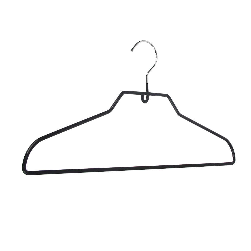 VETTA Набор вешалок 3шт металл с ПВХ покрытием 40см, (цвет mix), TCH-103*3 - #3