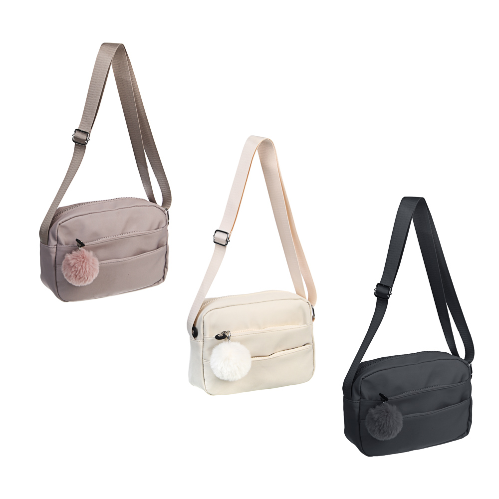 Сумка женская с 4-мя отделениями на длинном ремне тм ЮL Sage, полиэстер, 22,5х15х9,5см, 3 цвета - #1