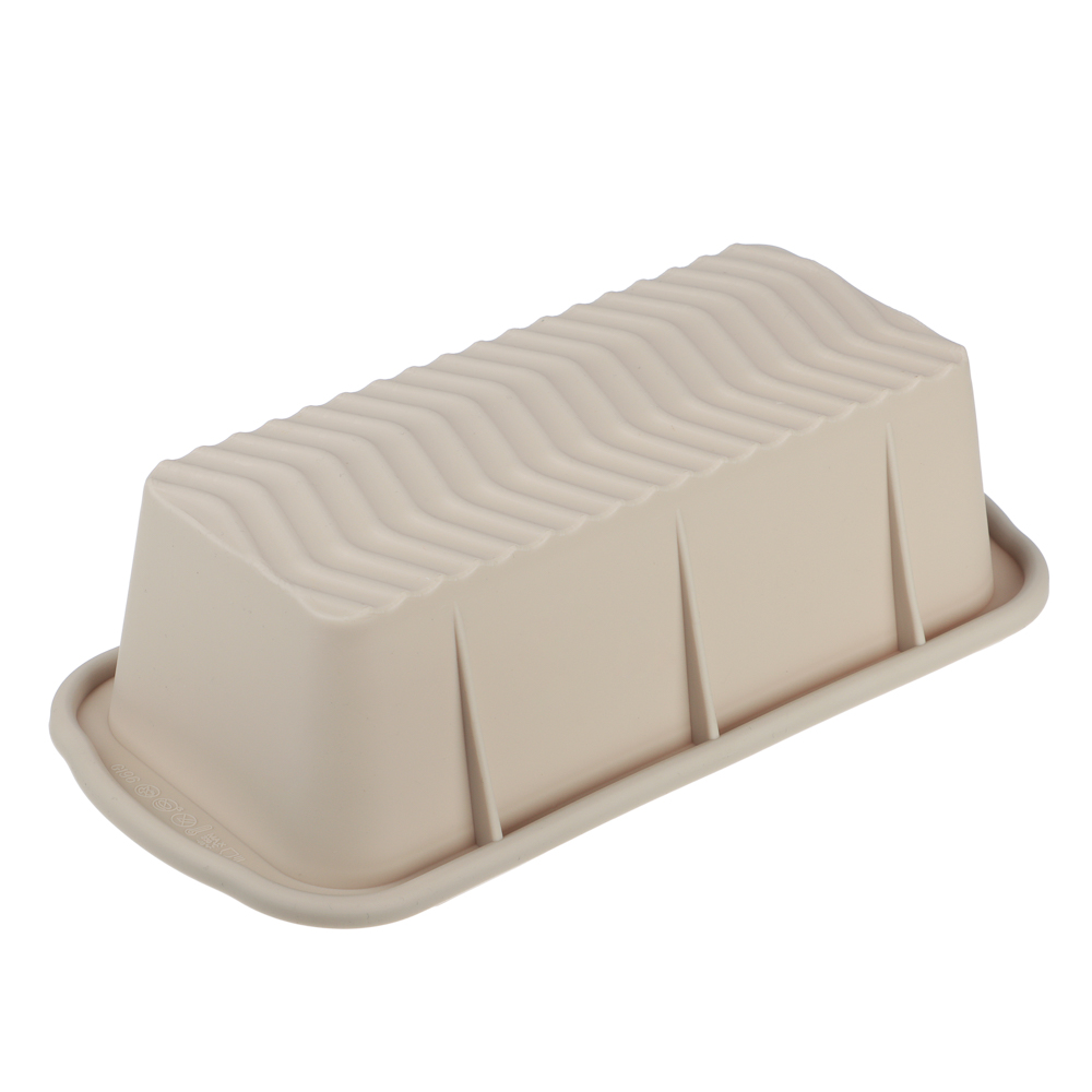 SATOSHI Форма для выпечки кекса, хлеба с ручками, 25x12x6см, силикон - #5