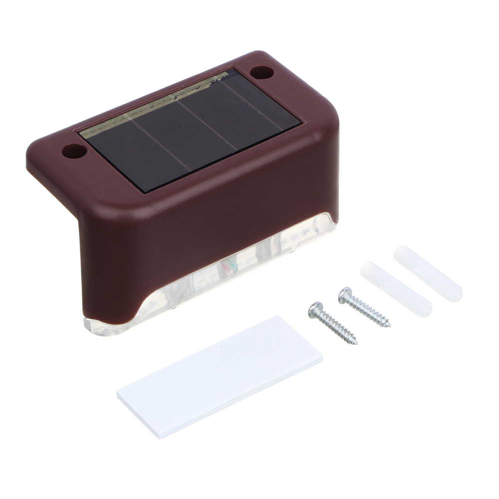 INBLOOM Фонарь садовый на солн. батарее, 7.5х4.5х4 см, 1LED, шампань, 1х1.2V 600mAh NI-MH, пластик - #3