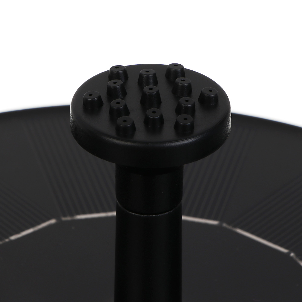 INBLOOM Фонтан на солнечной батарее d16cм 7V/1.4W, DC 7V/150MA, 160л/час, пластик - #4