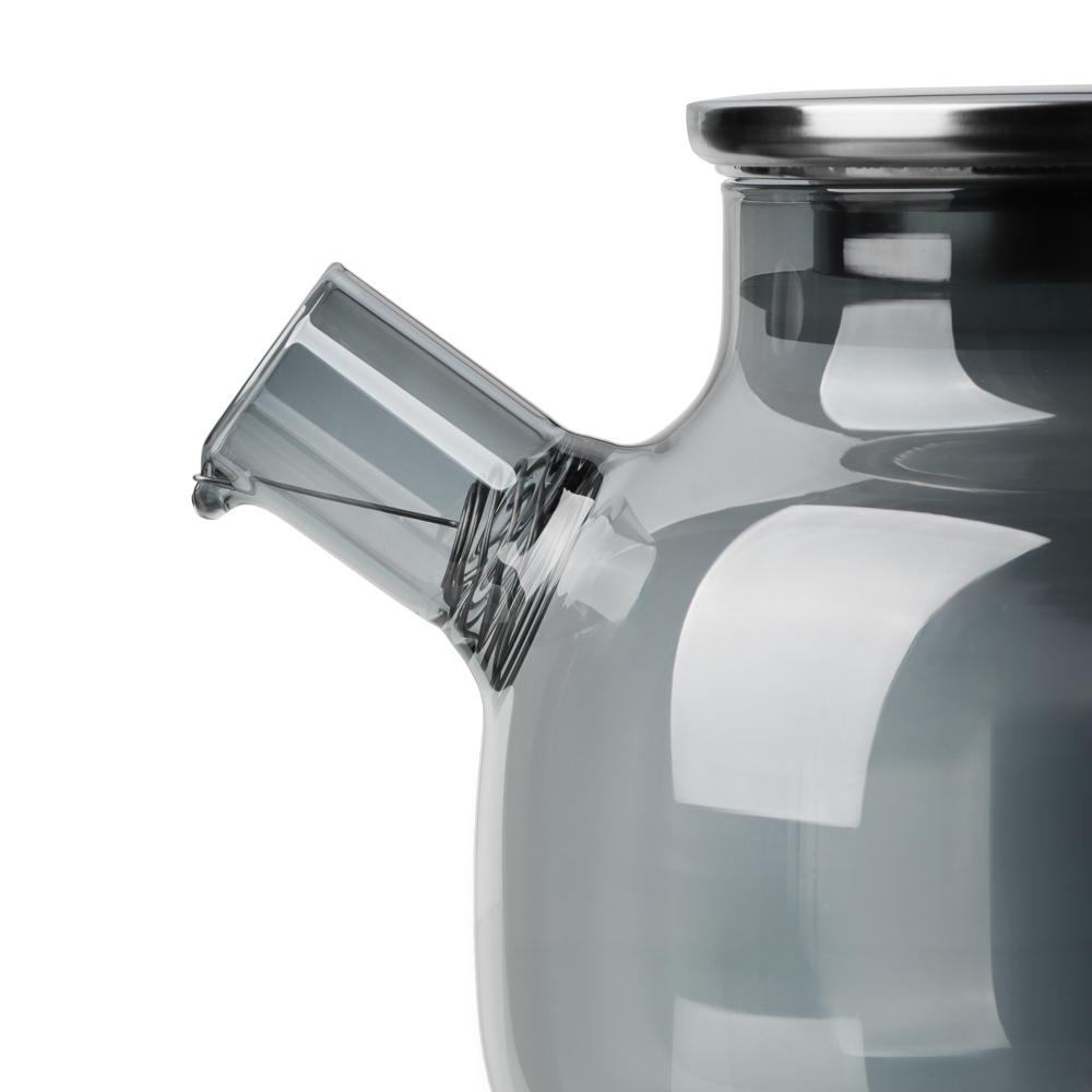 SATOSHI Графит Чайник заварочный 1000мл, стекло, нерж.сталь - #2