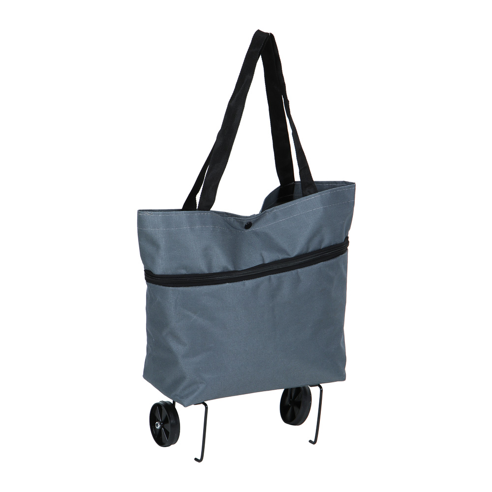 Тележка + сумка тм VETTA,  полиэстер, складная, до 7кг, 14л, 26х44х13см - #5