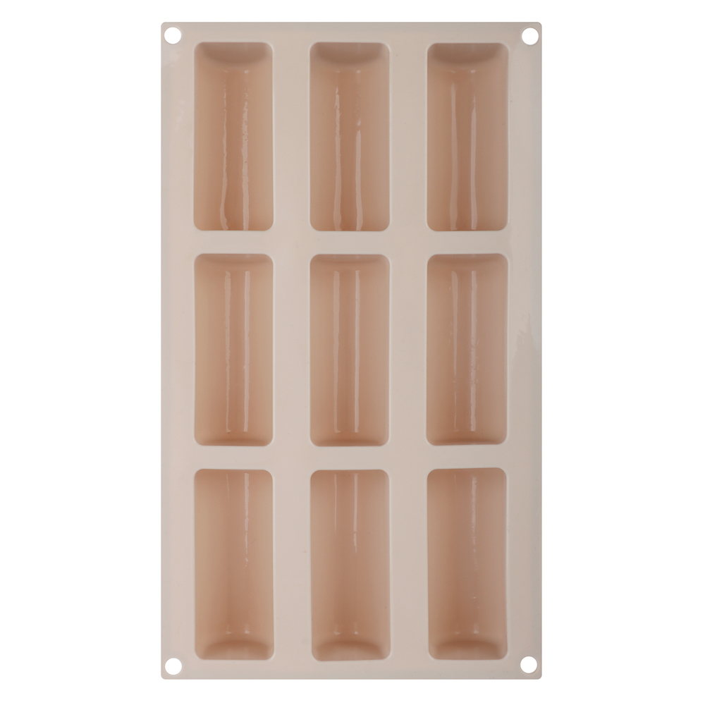 VETTA Форма для выпечки 9 ячеек 29,5х17х3,5см "Сырки", силикон - #5