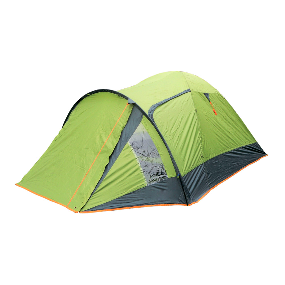 РУССО ТУРИСТО Палатка туристическая, 3-мест, полиэстер, 120+210х210х130см - #1