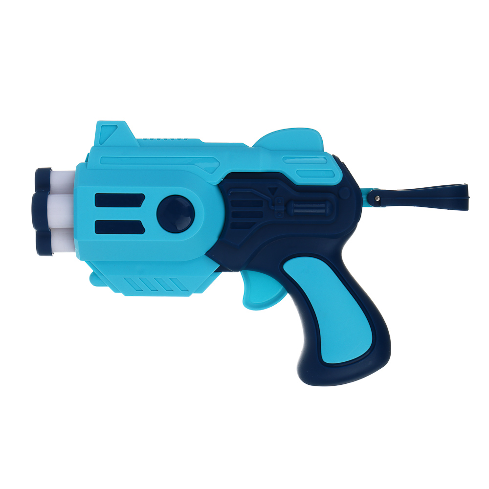 ИГРОЛЕНД Бластер "Техно", с мягкими патронами, 10 шт, EVA, PP, 16,5х5,5х13 см, 3 дизайна - #8