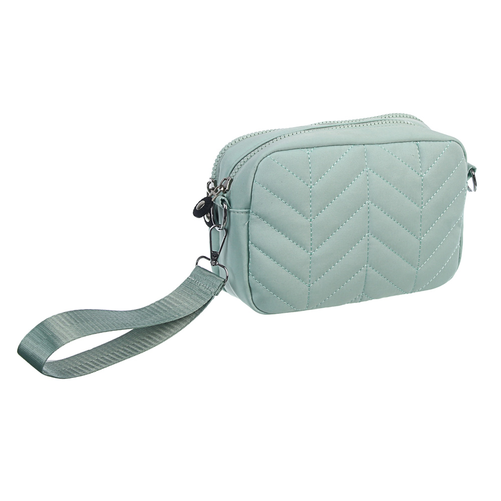 Сумка женская с 2-мя отделениями на длинном ремне тм ЮL Mint, полиэстер, 20х13х5,5см, 3 цвета - #2