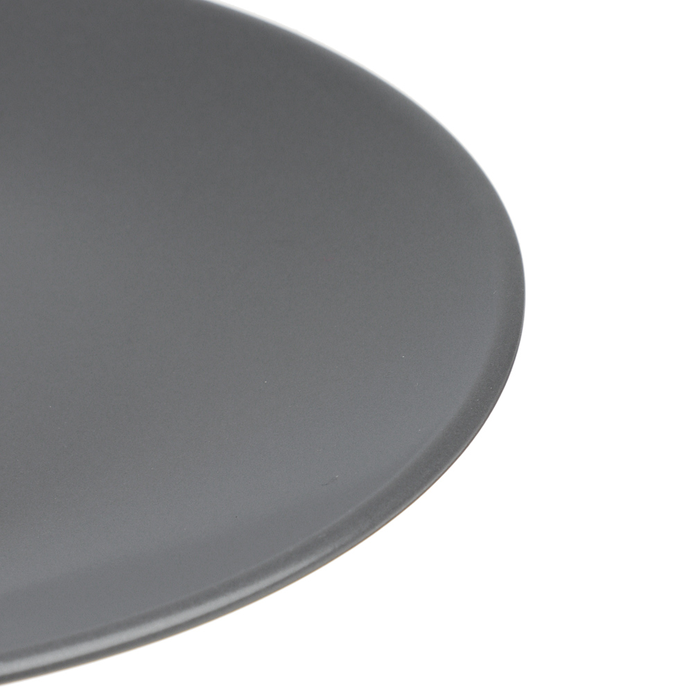 MILLIMI Тарелка десертная 20х2.5см, керамика, графит - #2
