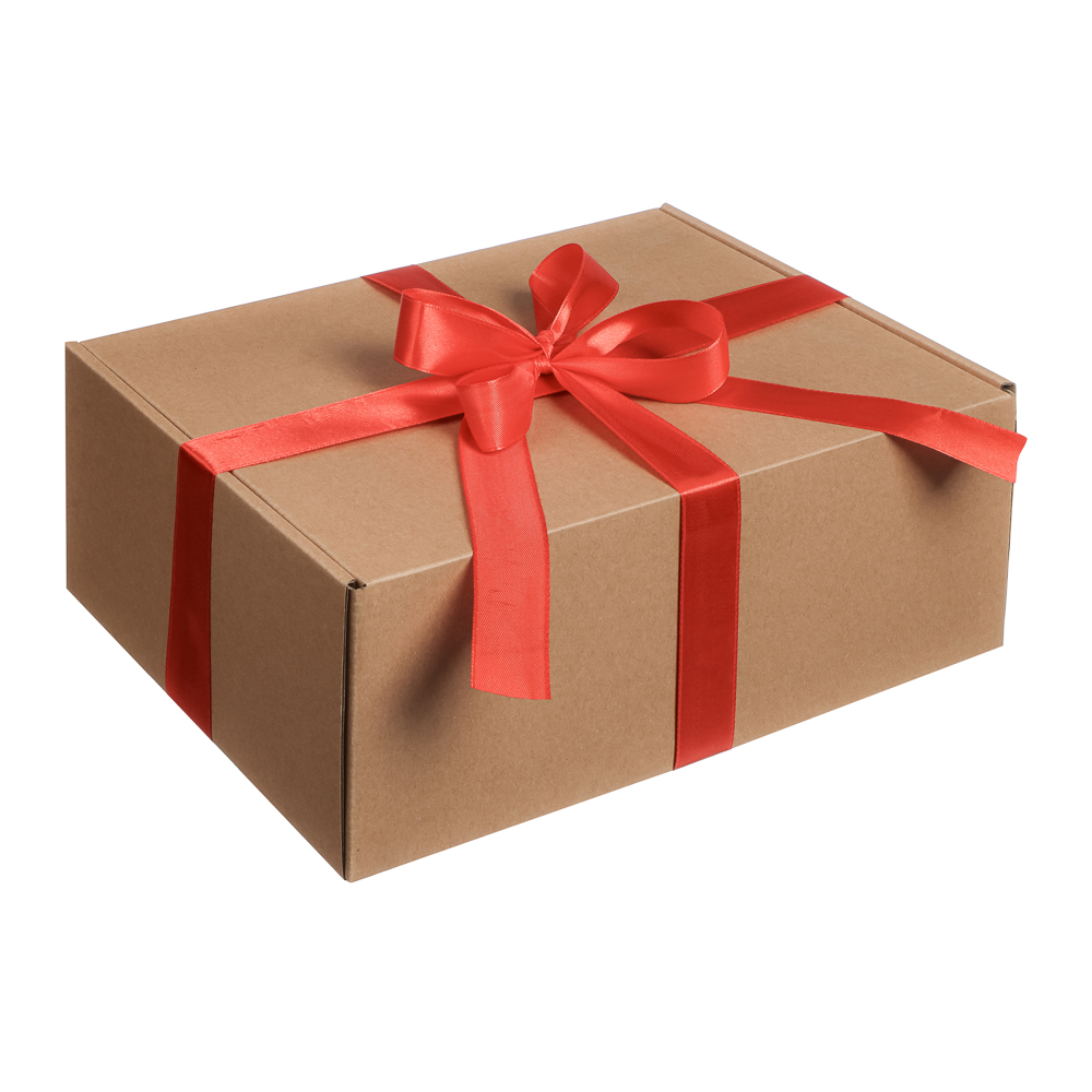 Коробка складная подарочная, 31x22x12 см, гофрокартон, 3 цвета - #14