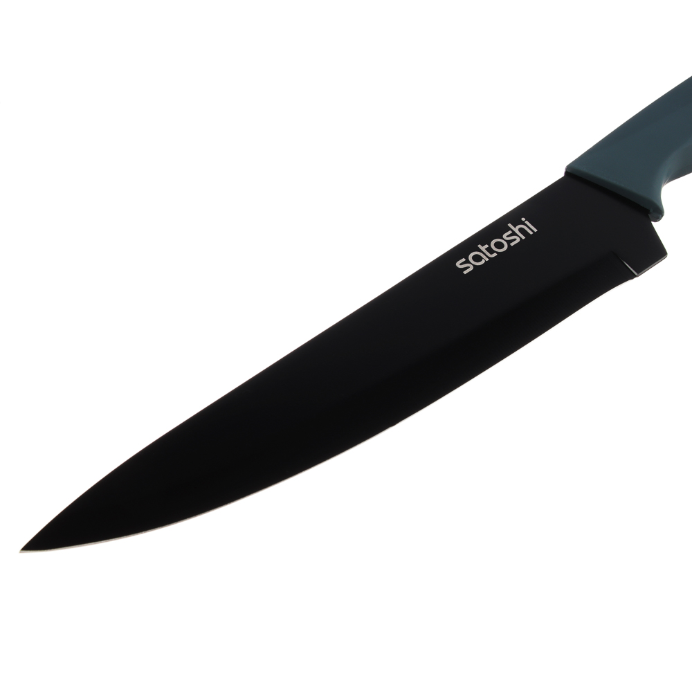 SATOSHI Орис Нож кухонный шеф 20см, нерж.сталь с антиналипающим покрытием, софт-тач - #2