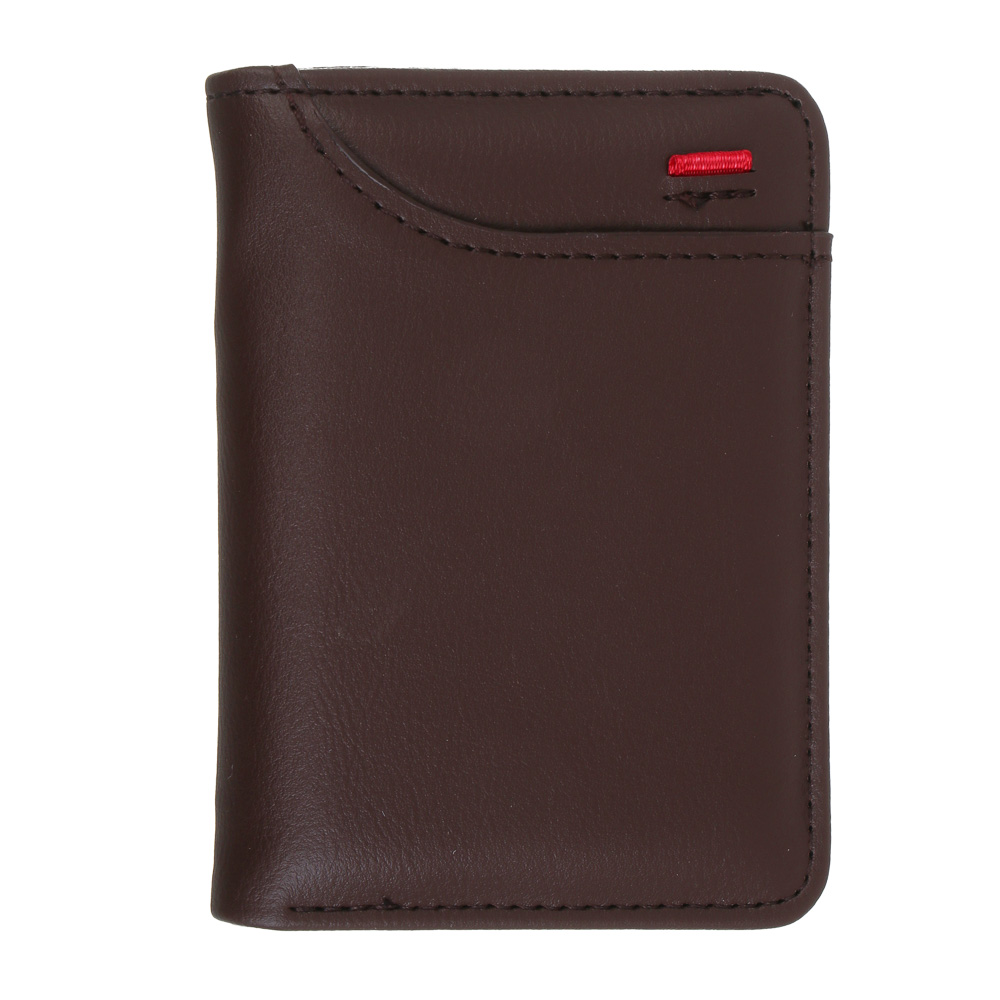 Кардхолдер для карт и купюр 8 слотов тм ЮL Diplomat, ПУ, 11х8 см, 2 цвета - #2