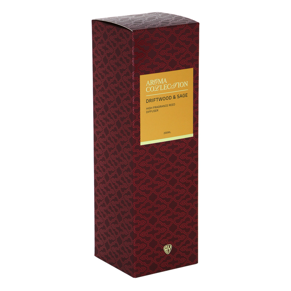 BY Аромадиффузор в декоративном флаконе, 200 мл, аромат Driftwood & Sage - #6