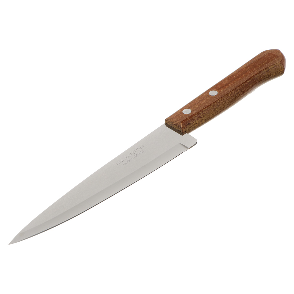 Кухонный нож Tramontina "Universal" с рукояткой из дерева, 15 см - #1
