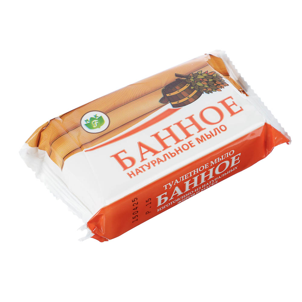 Мыло туалетное Банное, 180г - #1