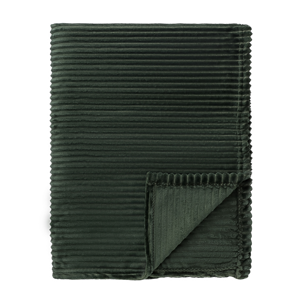 PROVANCE Мосс Плед микрофибра 150х200см, полоска, 260 г/м, 100% полиэстер, 2 цвета - #1