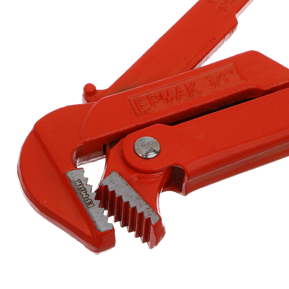 ЕРМАК Ключ трубный рычажный прямые губы, р-р 3/4" - #7