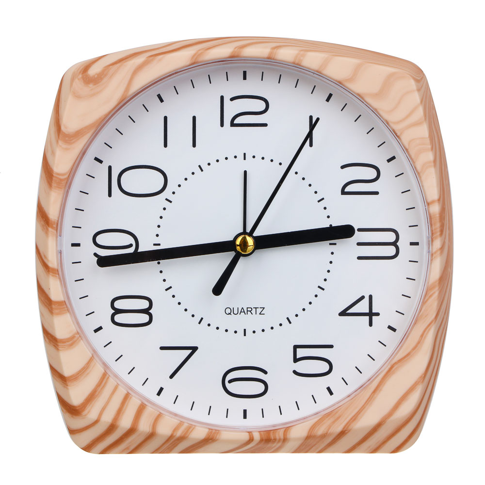 LADECOR CHRONO Будильник, 13,5x13,5x4 см, 1хАА, пластик - #1