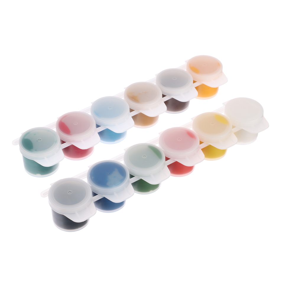 ЛУЧ Гуашь Классическая, 12 цветов, баночки по 10 мл, картонная коробка - #4