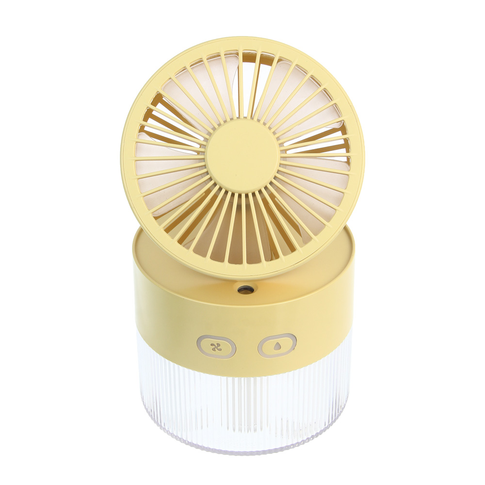 Вентилятор с увлажнителем тм LEBEN 3.7в/1200мАч, 350мл, d11см, USB-кабель, цвет в ассортименте - #3