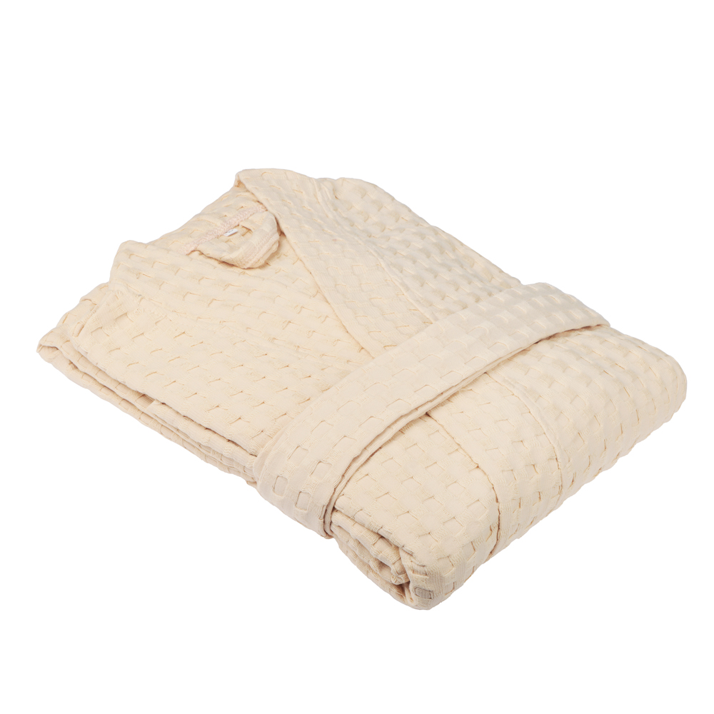 PROVANCE Монблан Халат вафельный, one size, 100% хлопок, 300гр/м2, бежевый - #4