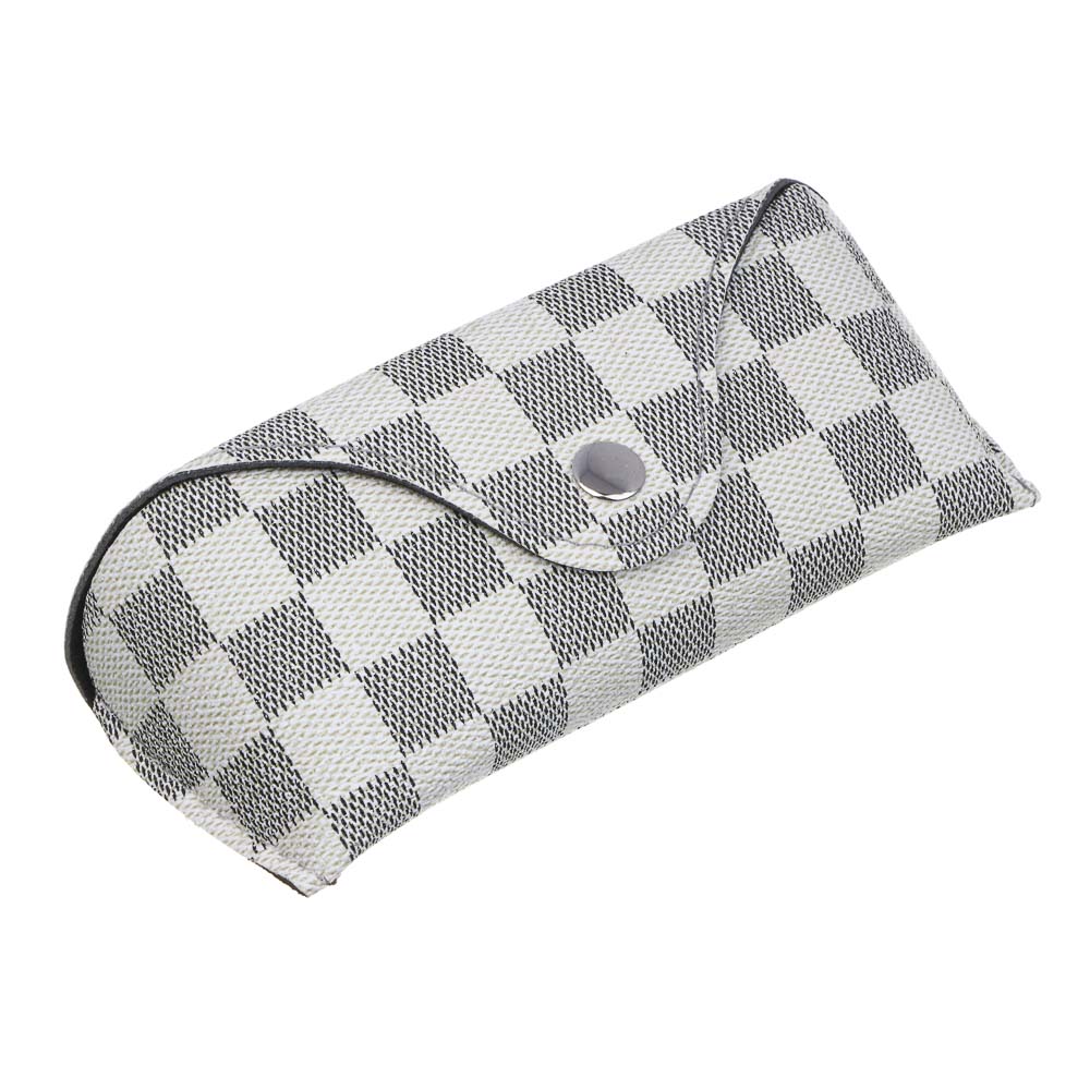 ЮL Футляр для солнцезащитных очков на кнопке, ПУ, 16,5х6,5см, 4 цвета - #5