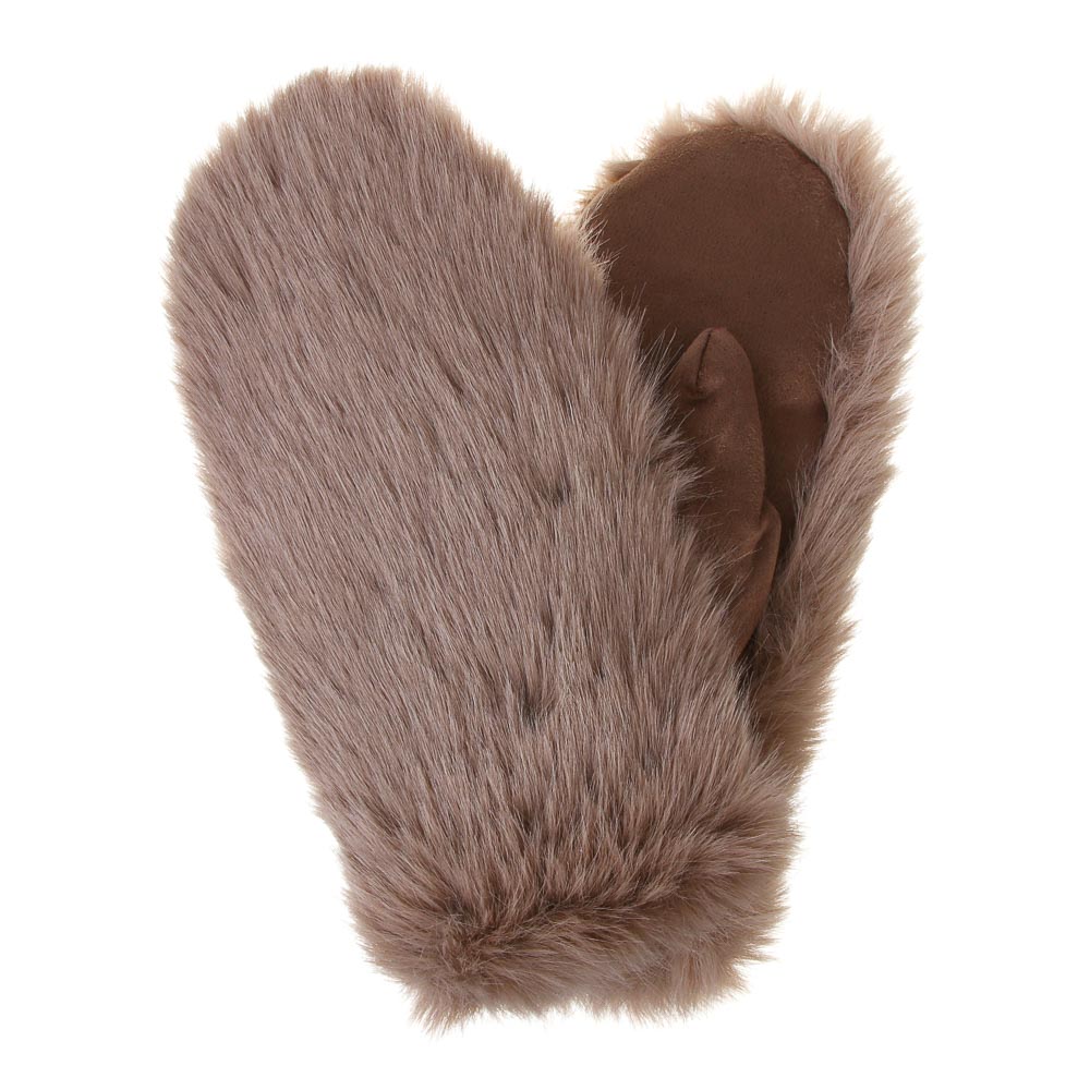 GALANTE Рукавицы женские из экомеха, р.18-20, 100% полиэстер, цвета в ас-те, ОЗ25-19 - #3