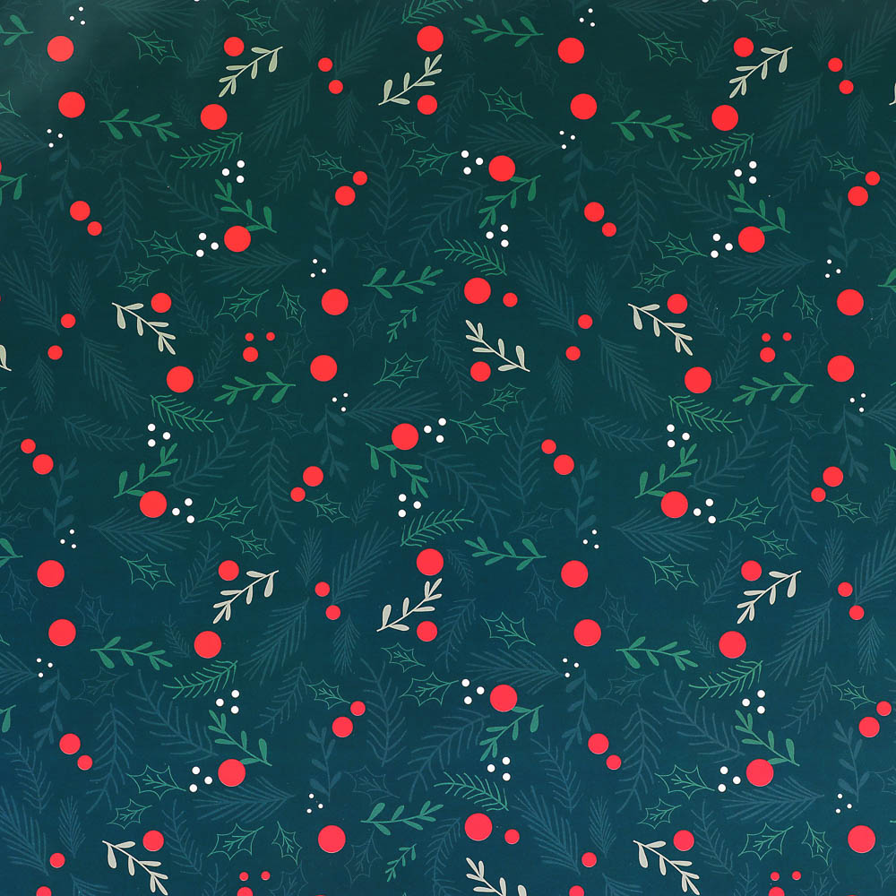 Бумага тм СНОУ БУМ подарочная, 70x100 см, 70 г односторонняя, 6 диз., арт.3 - #12