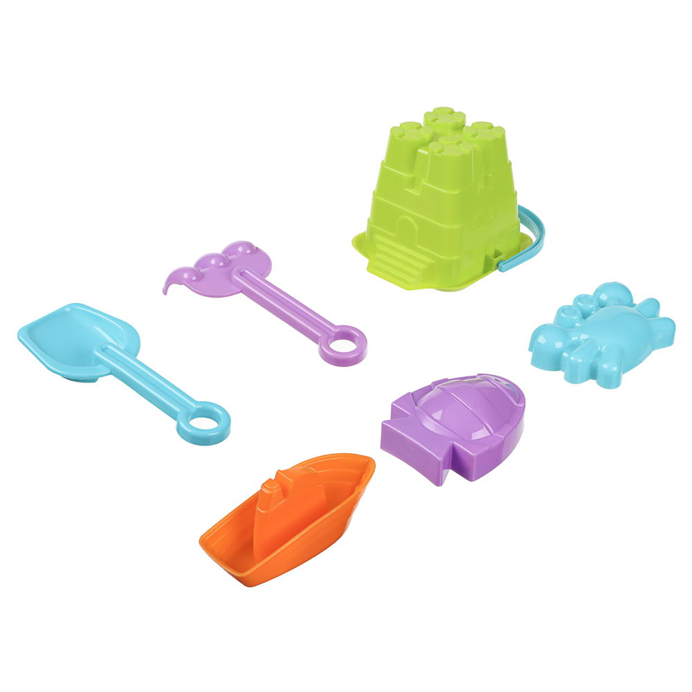 Набор для игры в песке, 6 предметов, ИГРОЛЕНД, для детей 3+ - #10