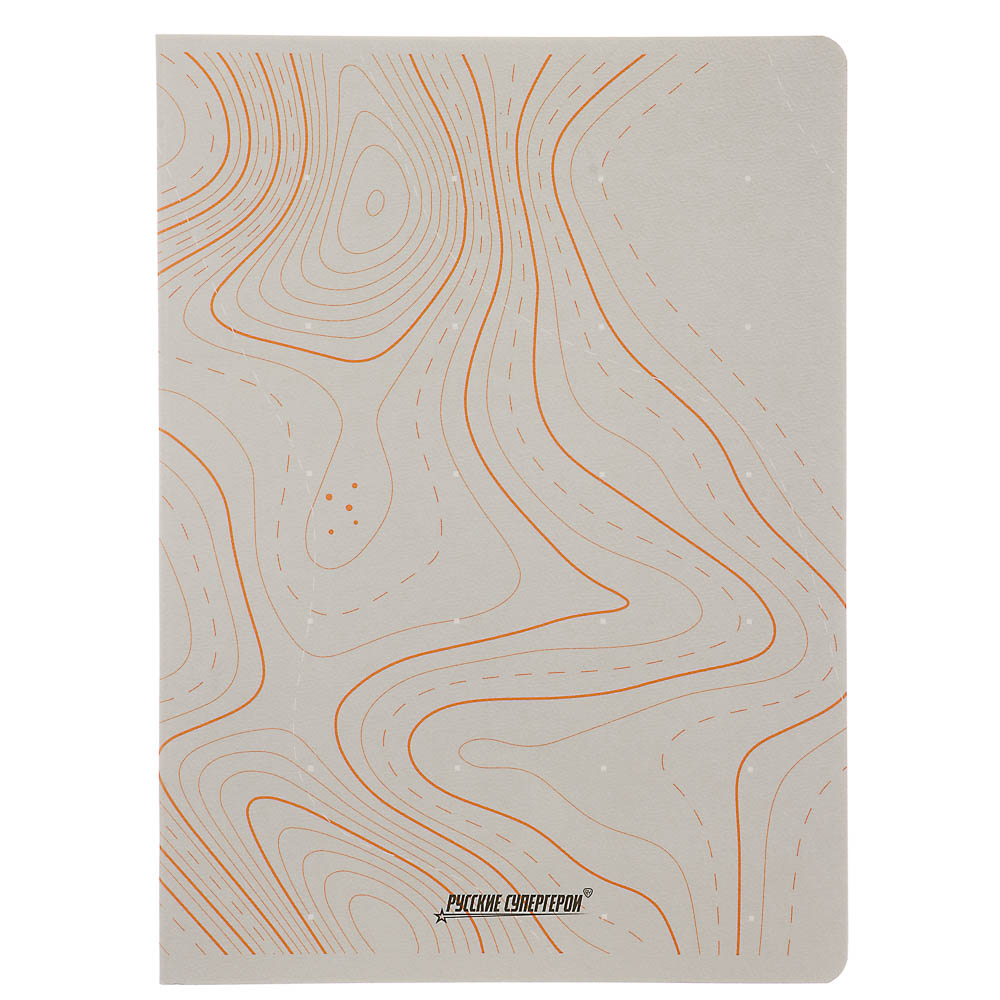 Тетрадь общая Русские Супергерои, формат А4, 48л. в клетку, на скобе, скругленные углы, в ассортим. - #15