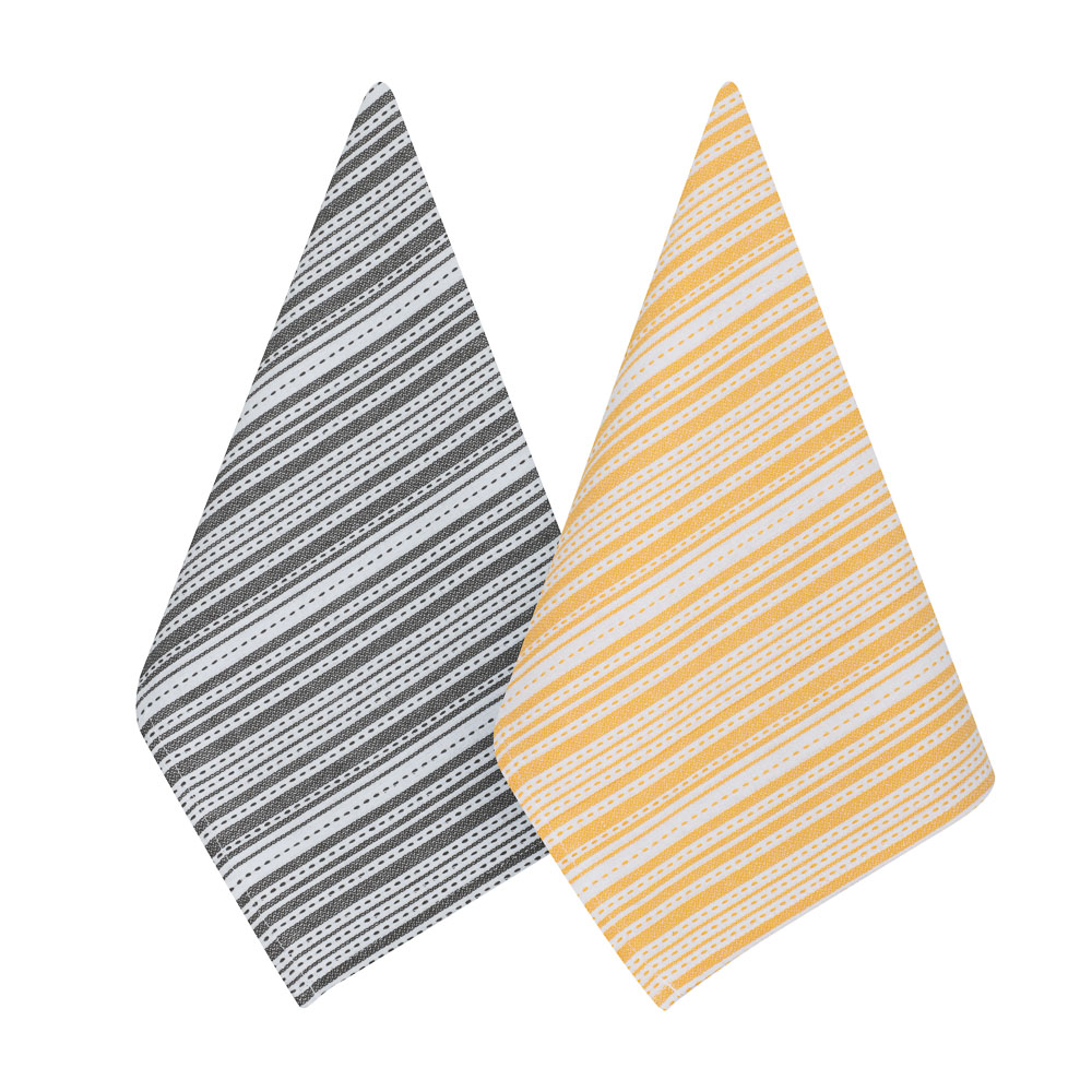 PROVANCE Люмен Полотенце кухонное, 40х60см, 100% хлопок, полоска, 2 дизайна - #3