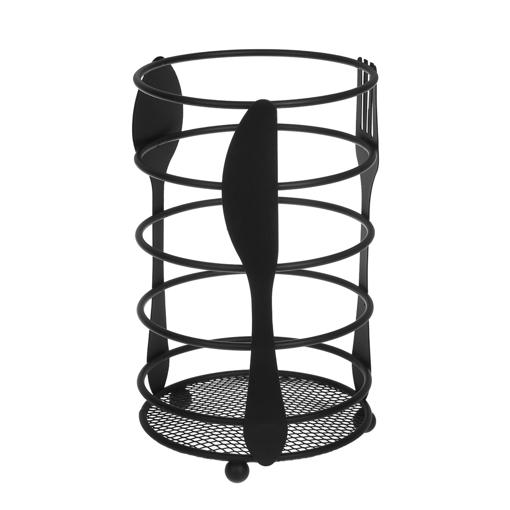 Подставка для столовых приборов тм VETTA Кухня, 10х10х16,5см, сталь Q195, 2 цвета - #4