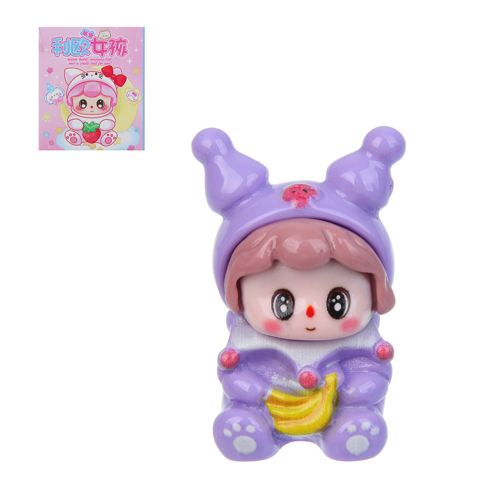 Игрушка фигурка "Милашки", 6,8х5,7х5,7см, полистоун, микс - #1