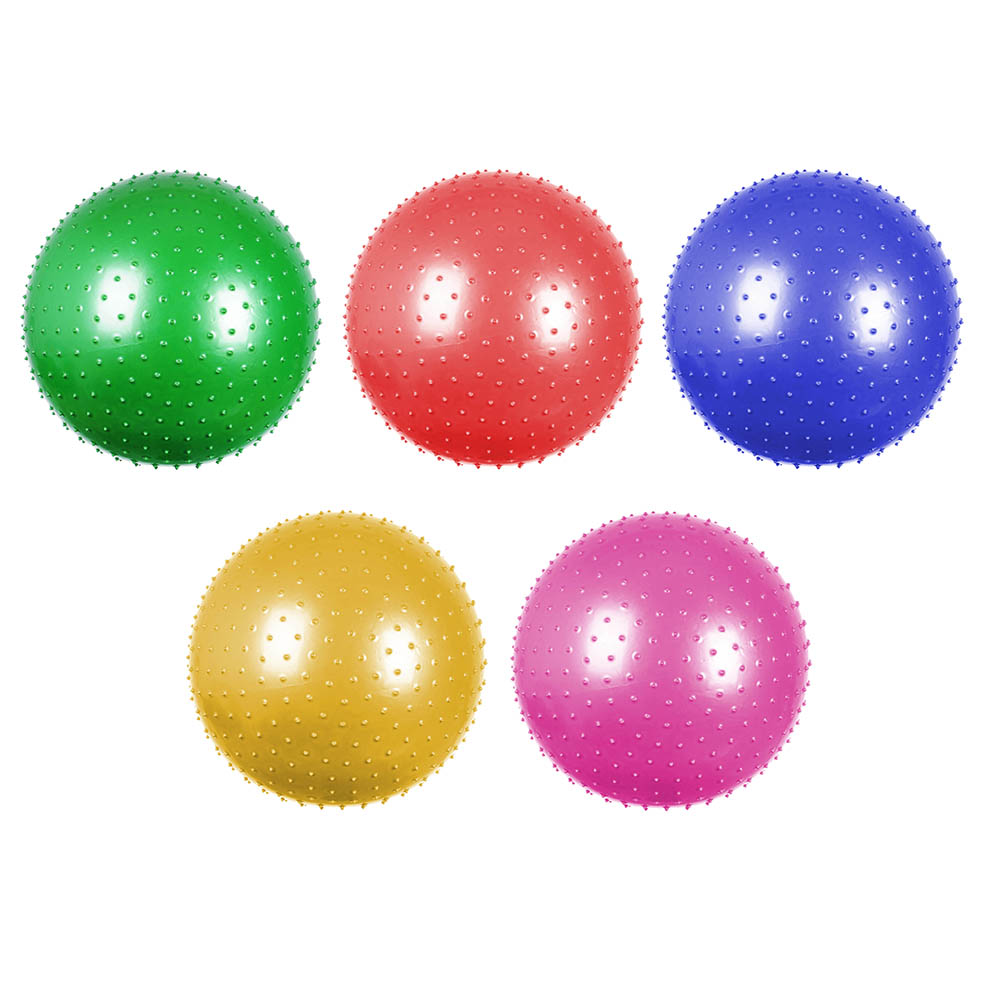 Мяч для фитнеса массажный, ПВХ, d85 см, 1100 гр, 4 цвета, в коробке, SILAPRO - #2
