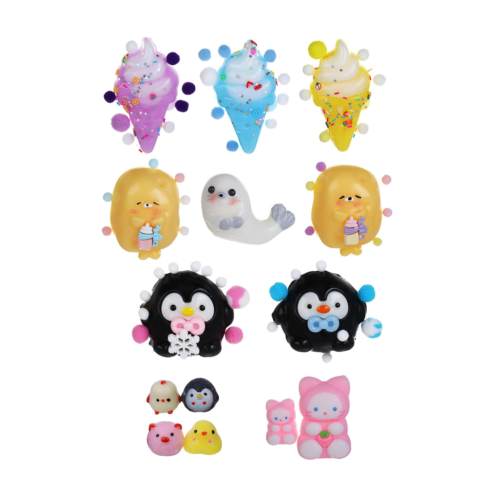 ИГРОЛЕНД Игрушка антистресс "Жмякалка", TPR, 13×15см, микс - #2