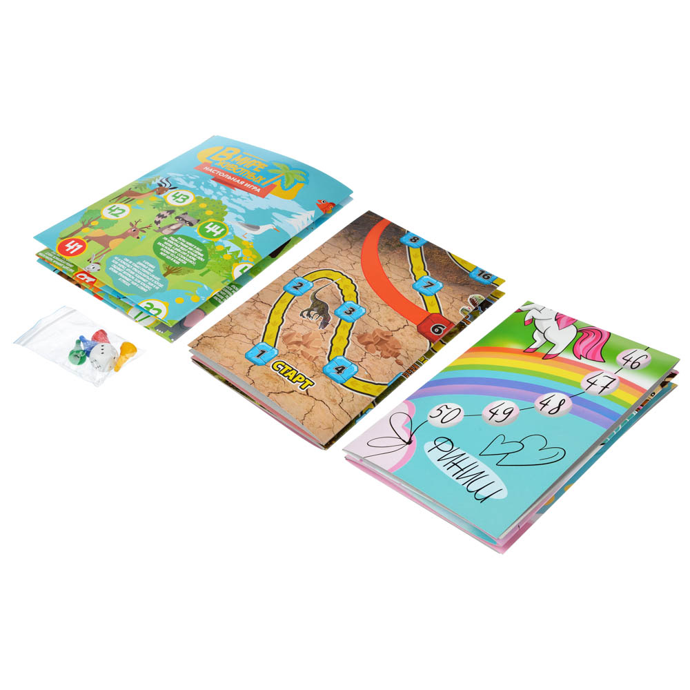 Игра-ходилка настольная ИгроЛенд , assorted купить с выгодой в Галамарт