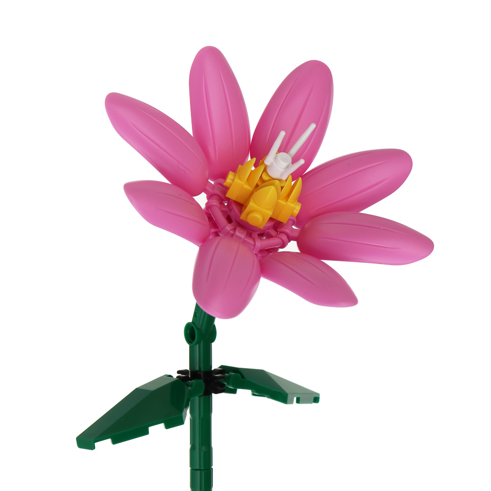Конструктор в виде цветка, 38-68 дет., ABS, 8х3,5х13см, 4 вида - #6