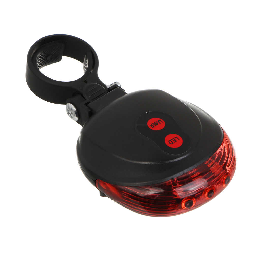 Фонарь велосипедный с 2 лазерами, тм BY SPORT, 7 режимов, 2хААА - #3