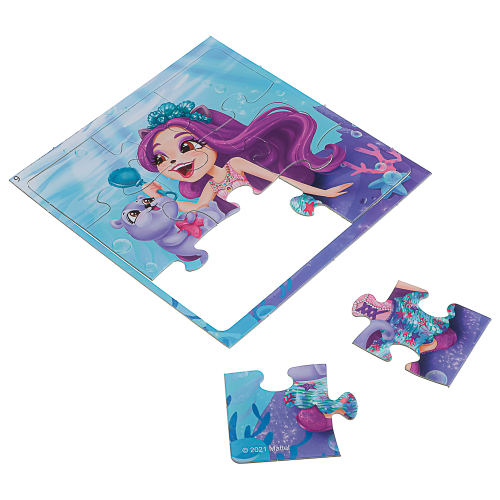 Энчантималс. Игровой наб.Мемо+5 пазлов, 18x5x18см - #3