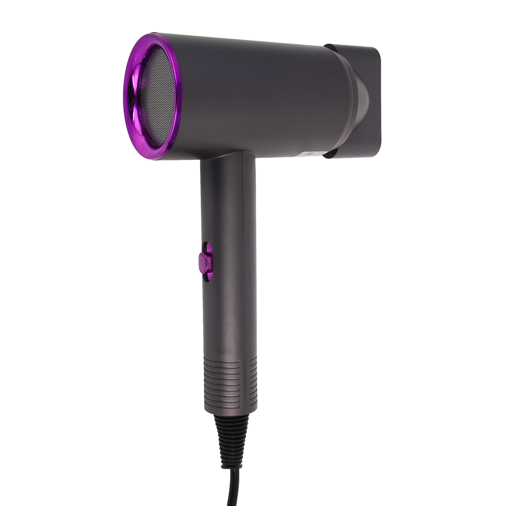 LEBEN Фен для волос, 1200 Вт, 2 скорости, серый, концентратор - #4