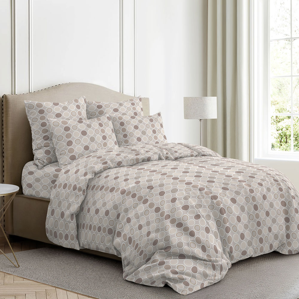 Микс Комплект постельного белья евро (4 предмета), бязь, 100% хлопок - #1