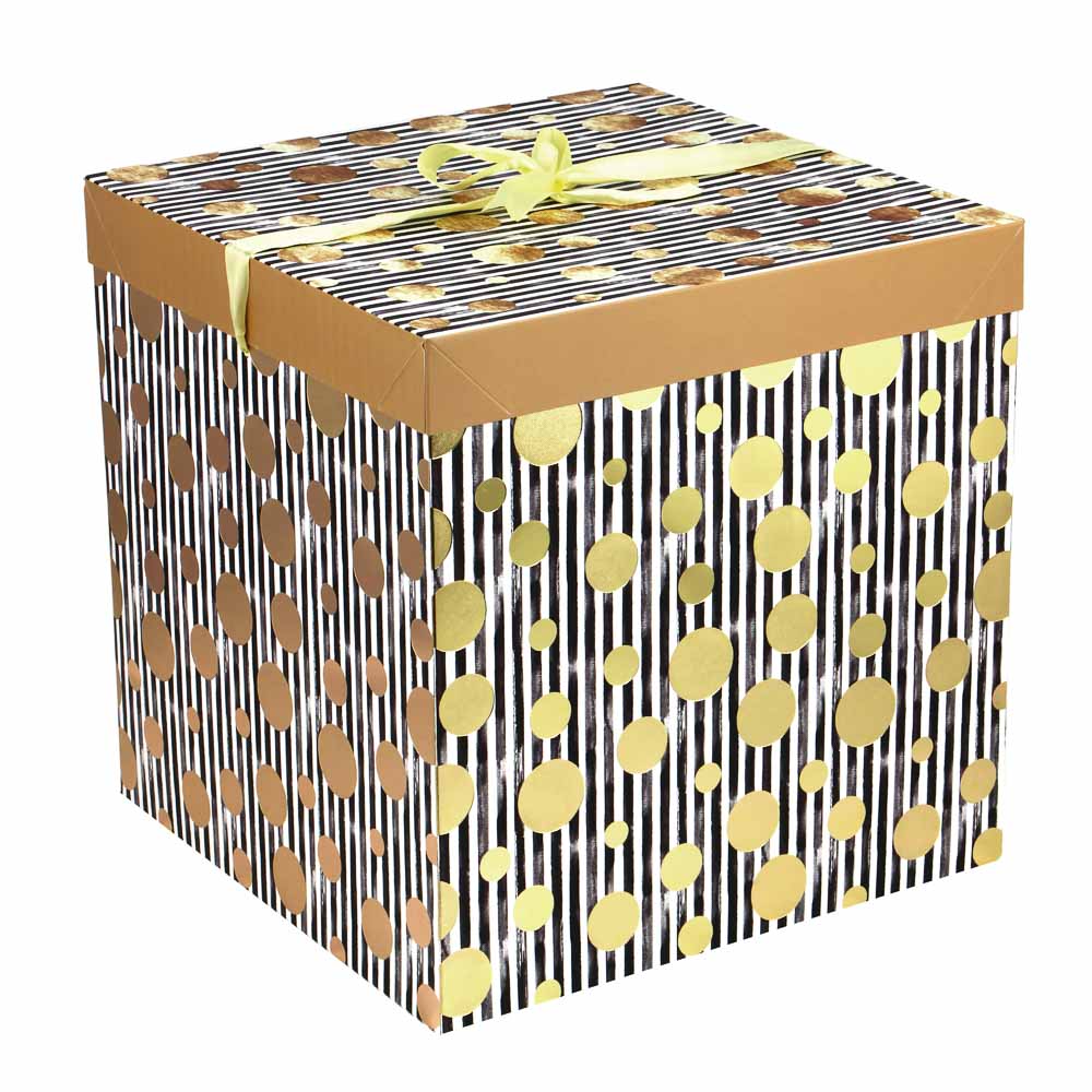Коробка подарочная с лентой, 30x30x30 см - #2